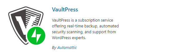 Vault Press Plugin